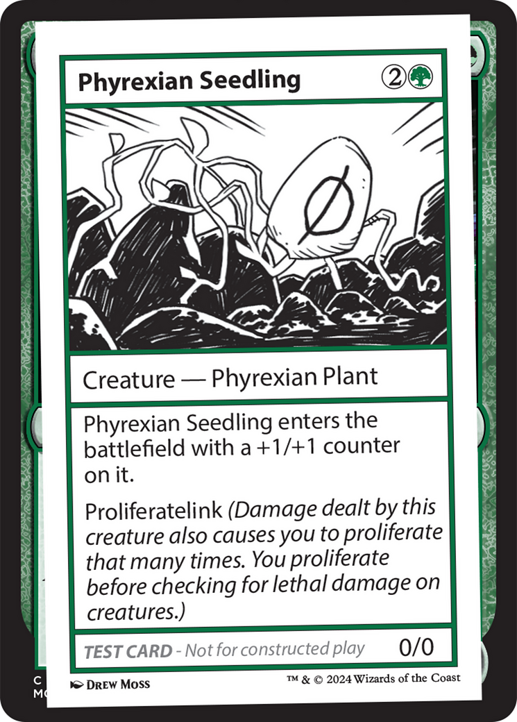 Phyrexian Seedling [Mystery Booster 2 Playtest Cards] | Empire Gaming NC