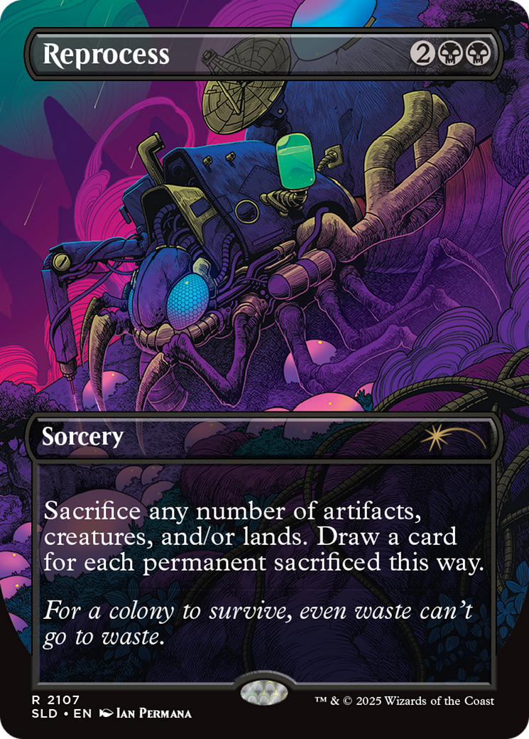 Reprocess (Galaxy Foil) [Secret Lair Drop Series] | Empire Gaming NC