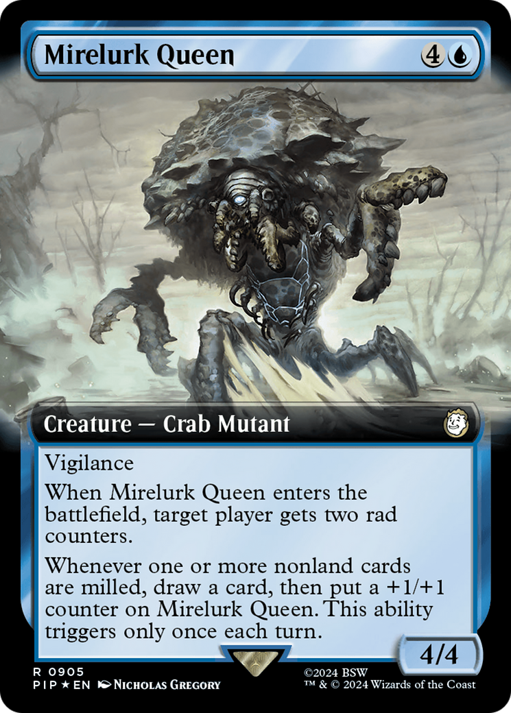 Mirelurk Queen (Extended Art) (Surge Foil) [Fallout] | Empire Gaming NC