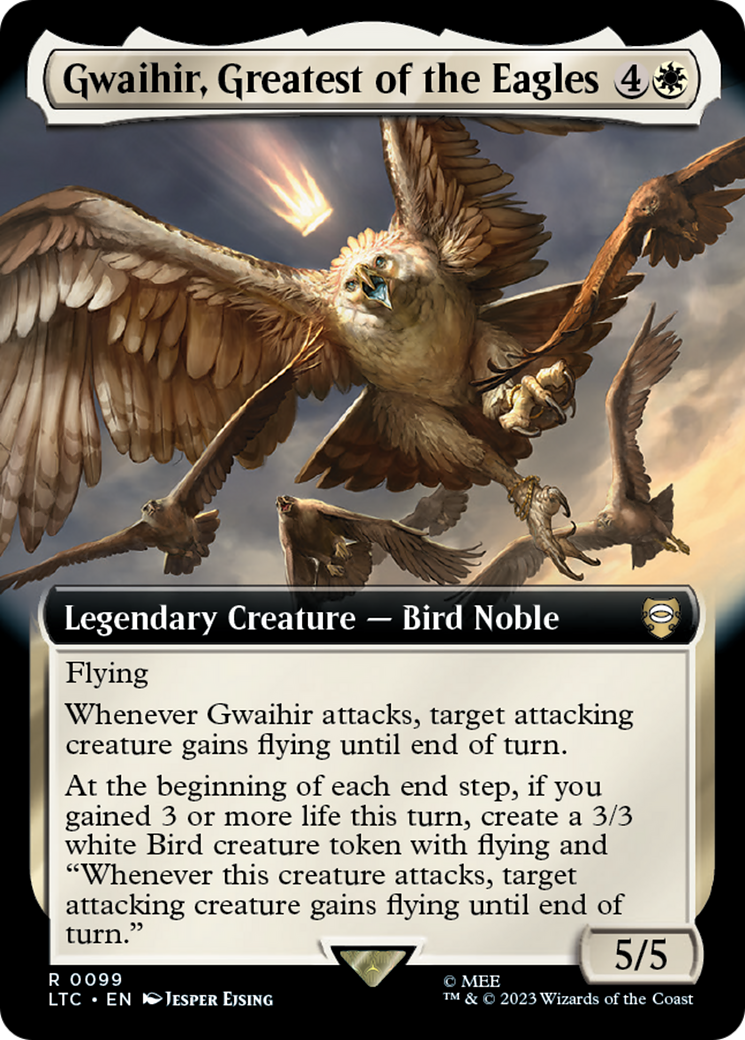 Gwaihir, Greatest of the Eagles (Extended Art) [The Lord of the Rings: Tales of Middle-Earth Commander] | Empire Gaming NC