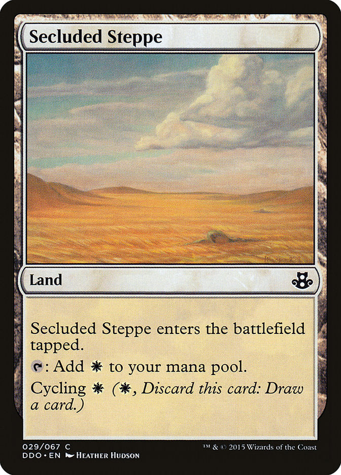 Secluded Steppe [Duel Decks: Elspeth vs. Kiora] | Empire Gaming NC