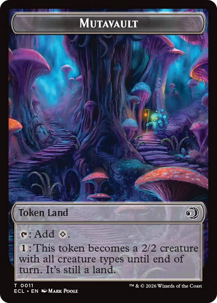 Elk // Mutavault Double-Sided Token [Lorwyn Eclipsed Tokens] | Empire Gaming NC