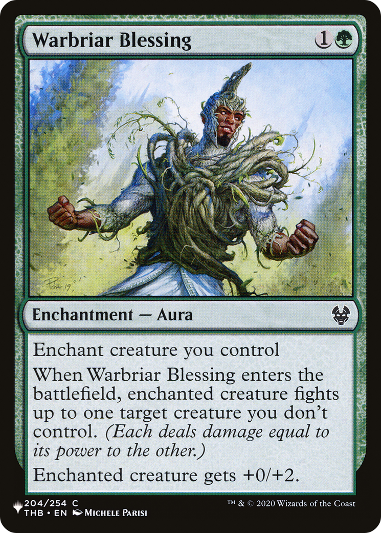 Warbriar Blessing [The List] | Empire Gaming NC