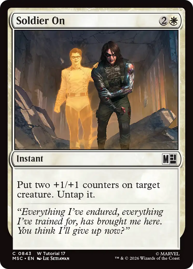 Soldier On [Marvel Super Heroes Commander] | Empire Gaming NC