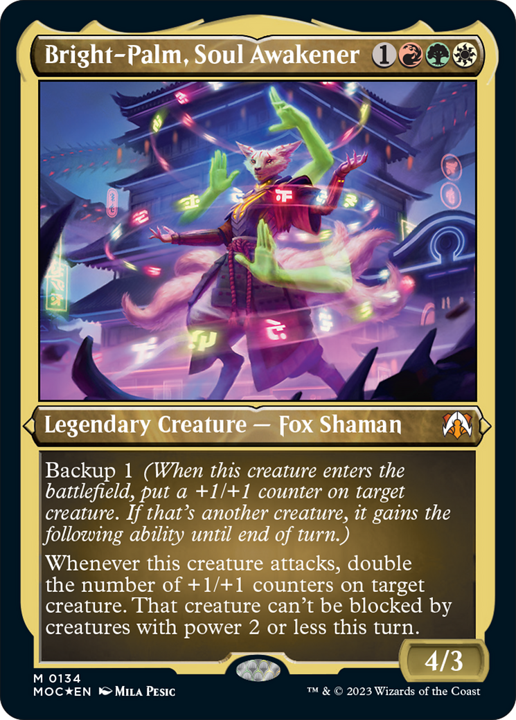 Bright-Palm, Soul Awakener (Display Commander) [March of the Machine Commander] | Empire Gaming NC