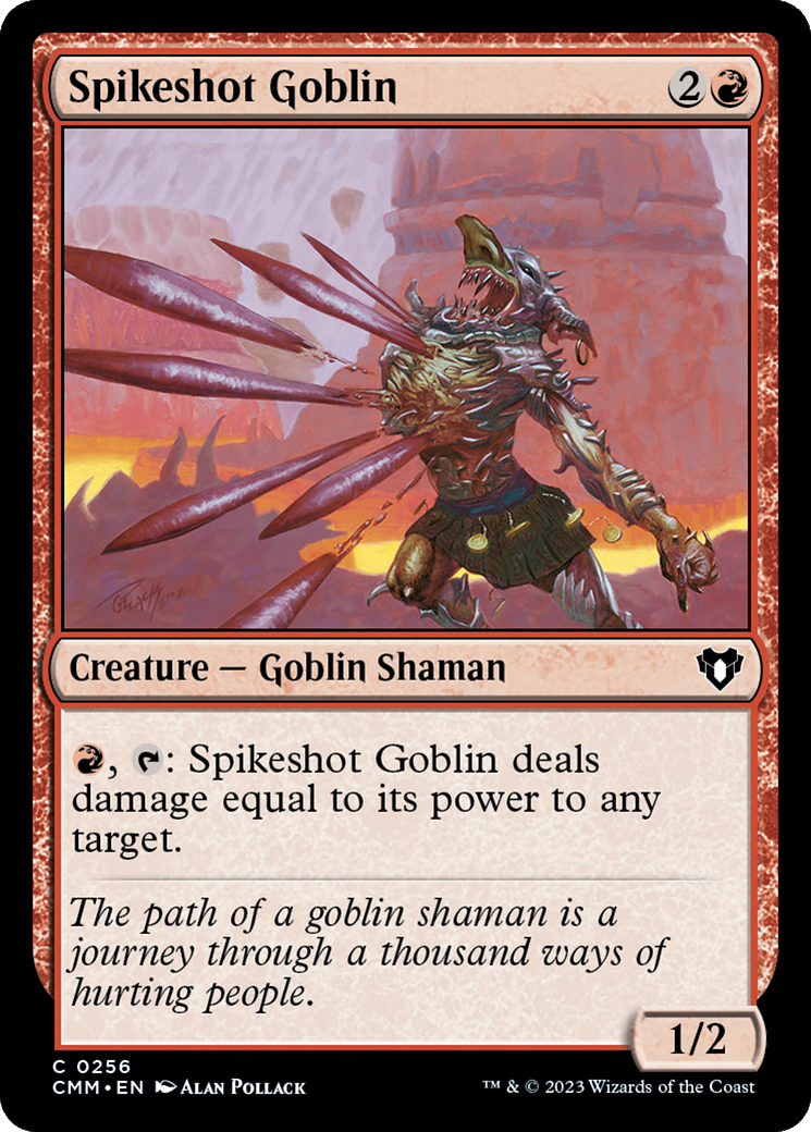 Spikeshot Goblin [Commander Masters] | Empire Gaming NC