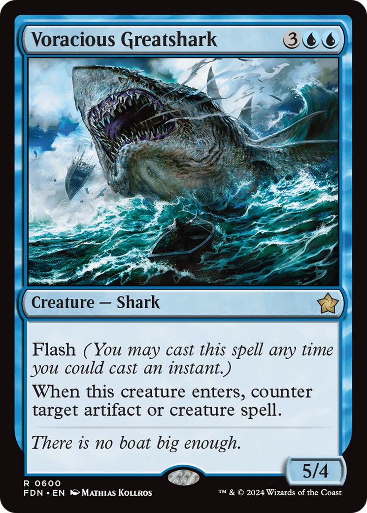 Voracious Greatshark [Foundations] | Empire Gaming NC