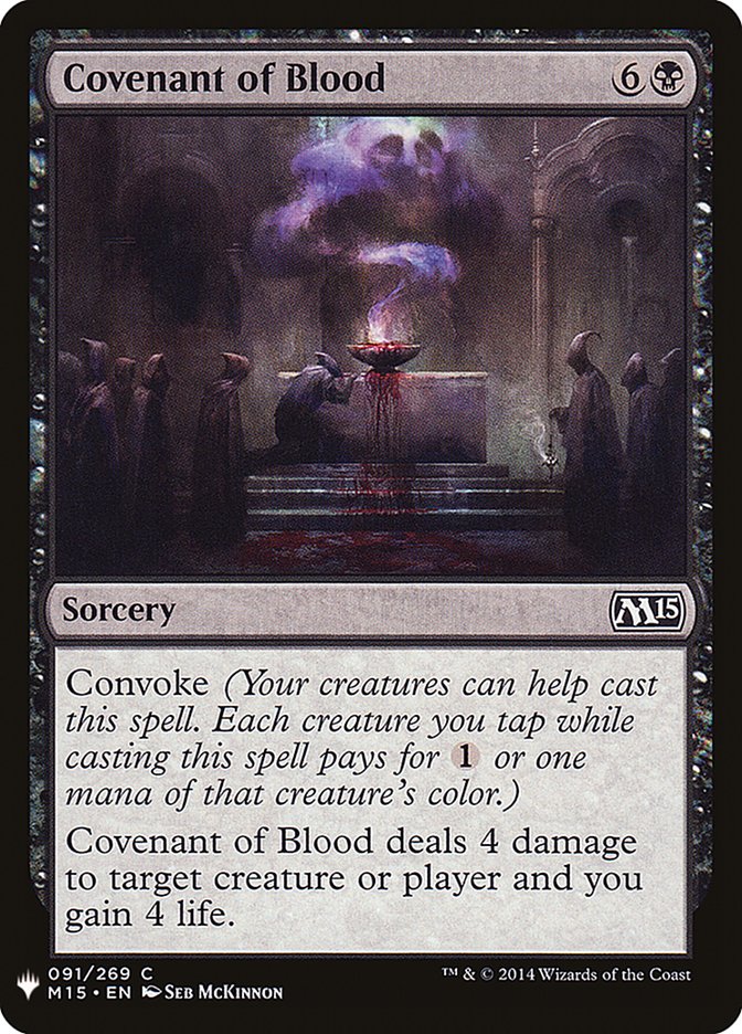 Covenant of Blood [Mystery Booster] | Empire Gaming NC