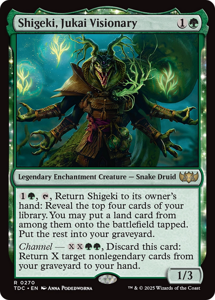 Shigeki, Jukai Visionary [Tarkir: Dragonstorm Commander] | Empire Gaming NC