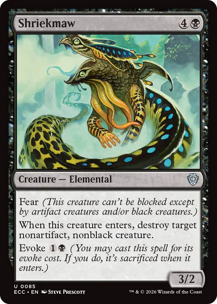 Shriekmaw [Lorwyn Eclipsed Commander] | Empire Gaming NC