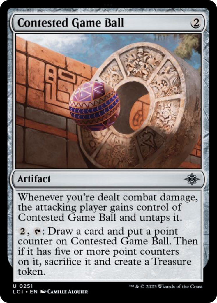 Contested Game Ball [The Lost Caverns of Ixalan] | Empire Gaming NC