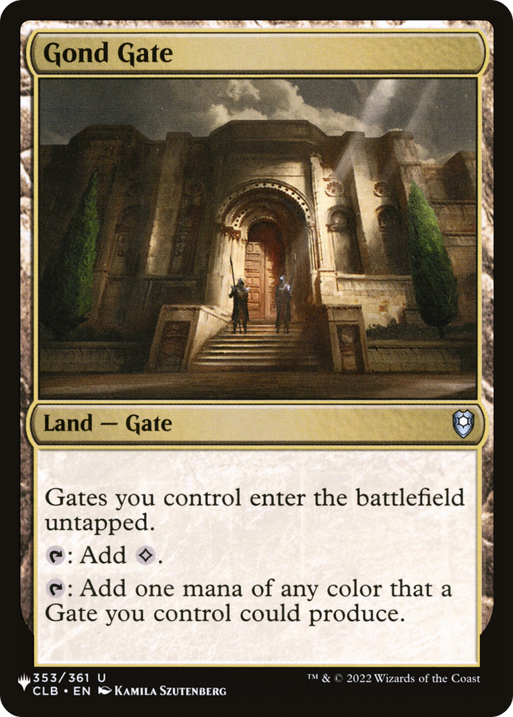 Gond Gate [The List] | Empire Gaming NC