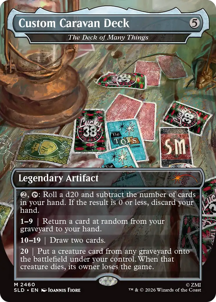Custom Caravan Deck - The Deck of Many Things [Secret Lair Drop Series] | Empire Gaming NC