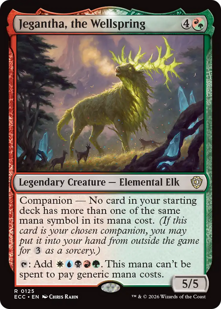 Jegantha, the Wellspring [Lorwyn Eclipsed Commander] | Empire Gaming NC