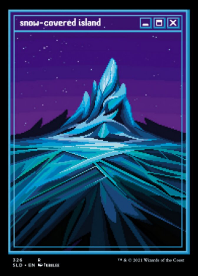 Snow-Covered Island (Foil Etched) [Secret Lair Drop Series] | Empire Gaming NC