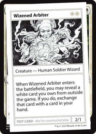Wizened Arbiter (2021 Edition) [Mystery Booster Playtest Cards] | Empire Gaming NC