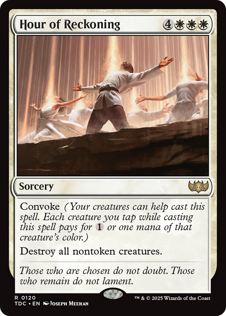 Hour of Reckoning [Tarkir: Dragonstorm Commander] | Empire Gaming NC