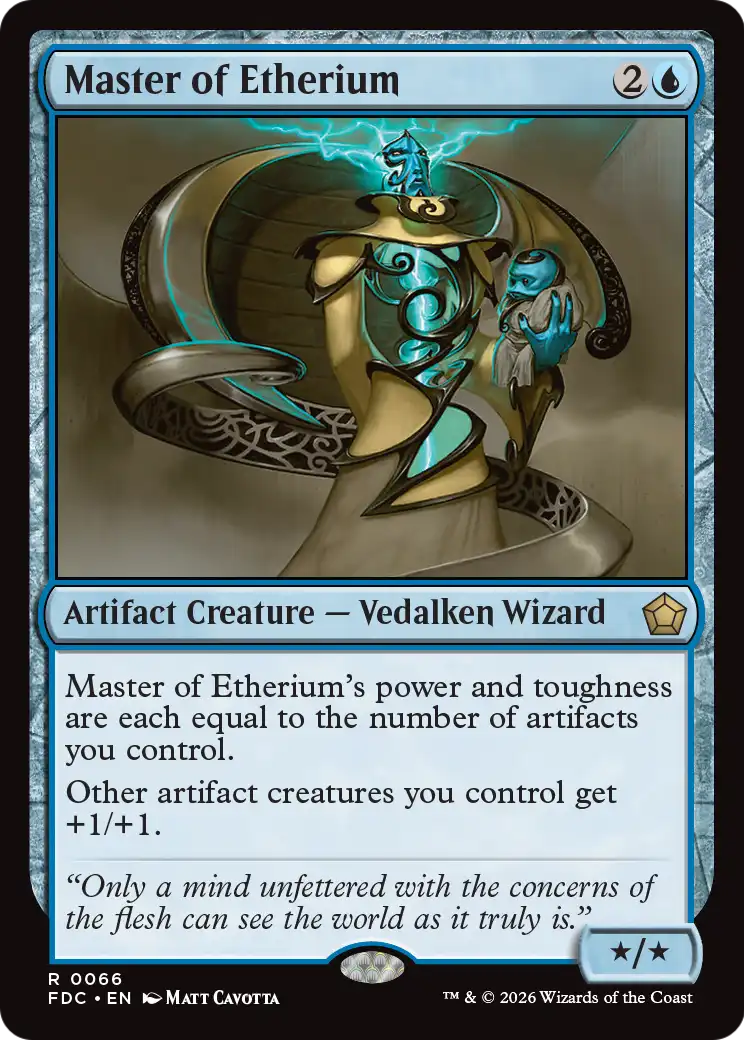 Master of Etherium [Foundations Commander] | Empire Gaming NC