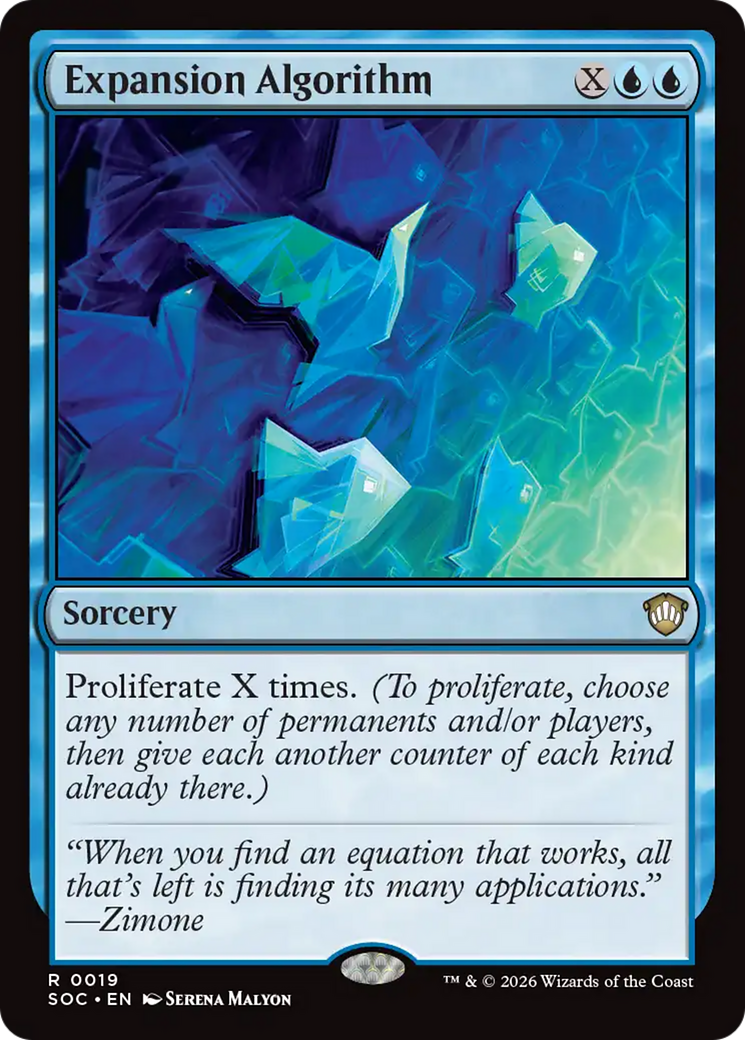 Expansion Algorithm [Secrets of Strixhaven Commander] | Empire Gaming NC