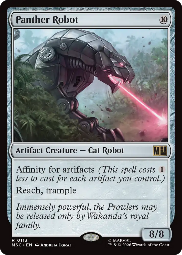 Panther Robot [Marvel Super Heroes Commander] | Empire Gaming NC