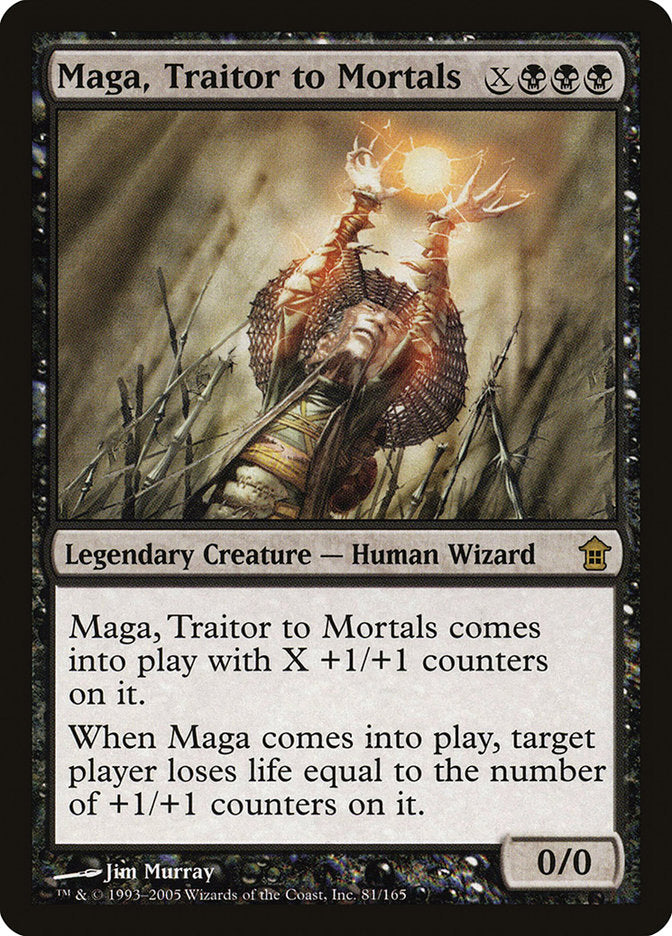 Maga, Traitor to Mortals [Saviors of Kamigawa] | Empire Gaming NC