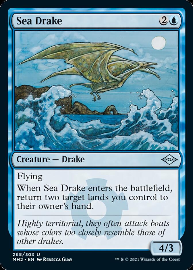 Sea Drake (Foil Etched) [Modern Horizons 2] | Empire Gaming NC