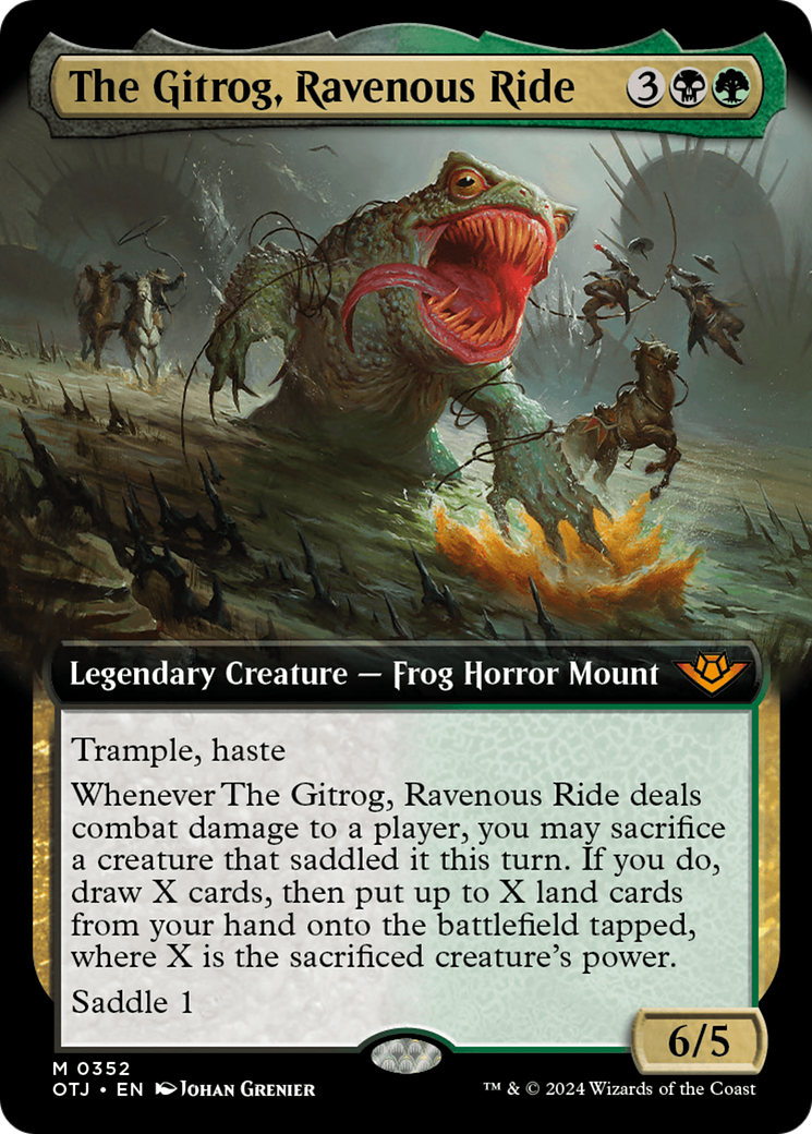 The Gitrog, Ravenous Ride (Extended Art) [Outlaws of Thunder Junction] | Empire Gaming NC