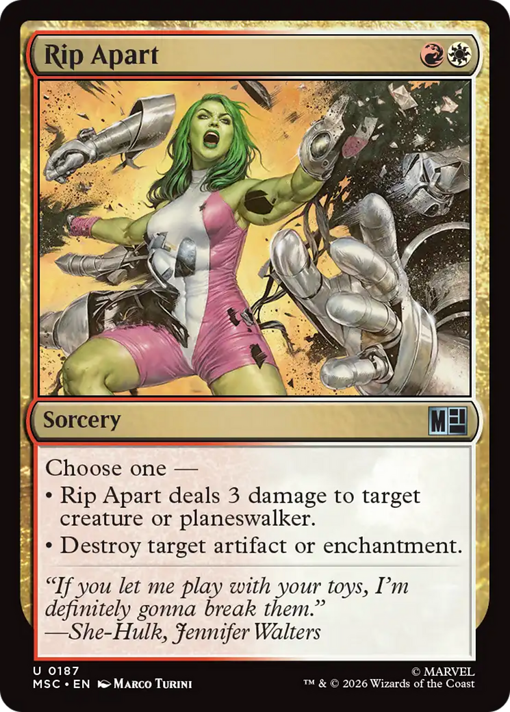 Rip Apart [Marvel Super Heroes Commander] | Empire Gaming NC