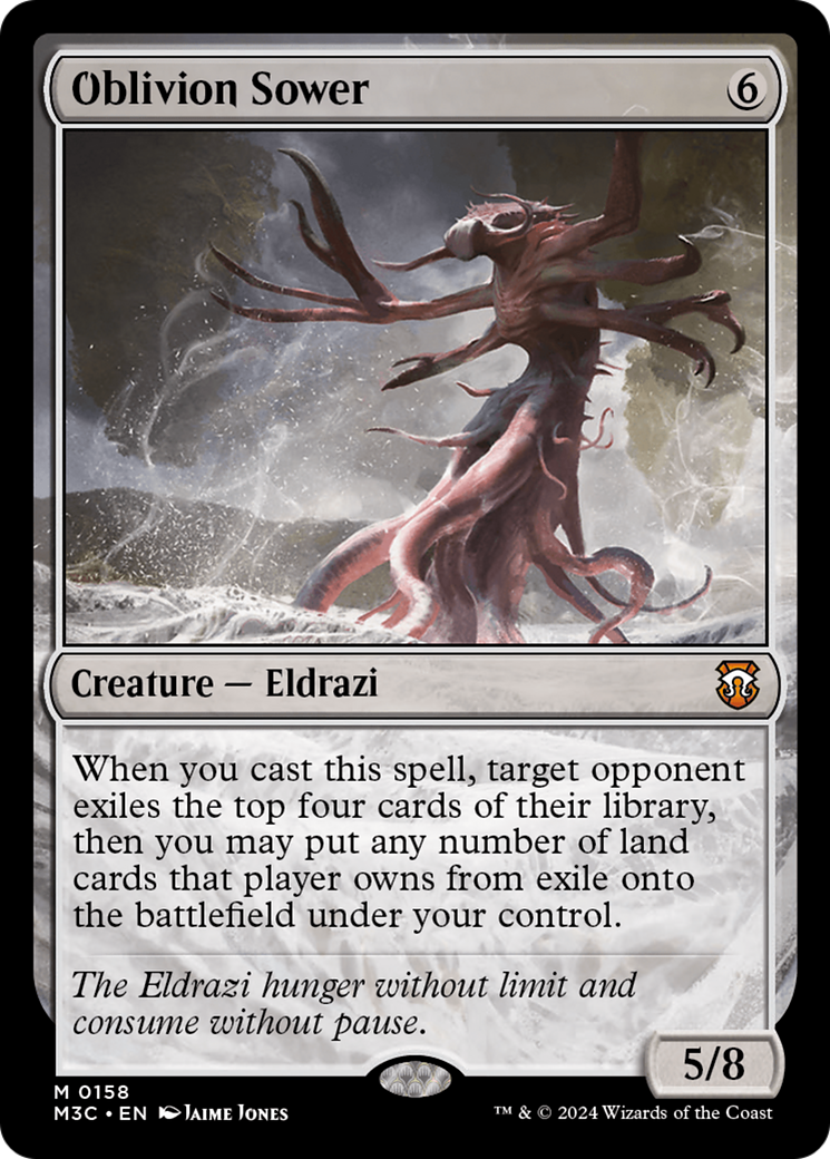 Oblivion Sower (Ripple Foil) [Modern Horizons 3 Commander] | Empire Gaming NC