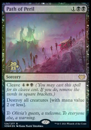 Path of Peril [Innistrad: Crimson Vow Prerelease Promos] | Empire Gaming NC