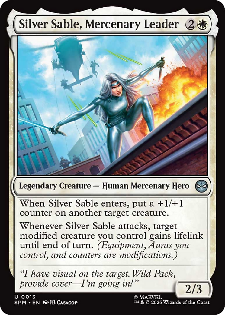 Silver Sable, Mercenary Leader [Marvel's Spider-Man] | Empire Gaming NC