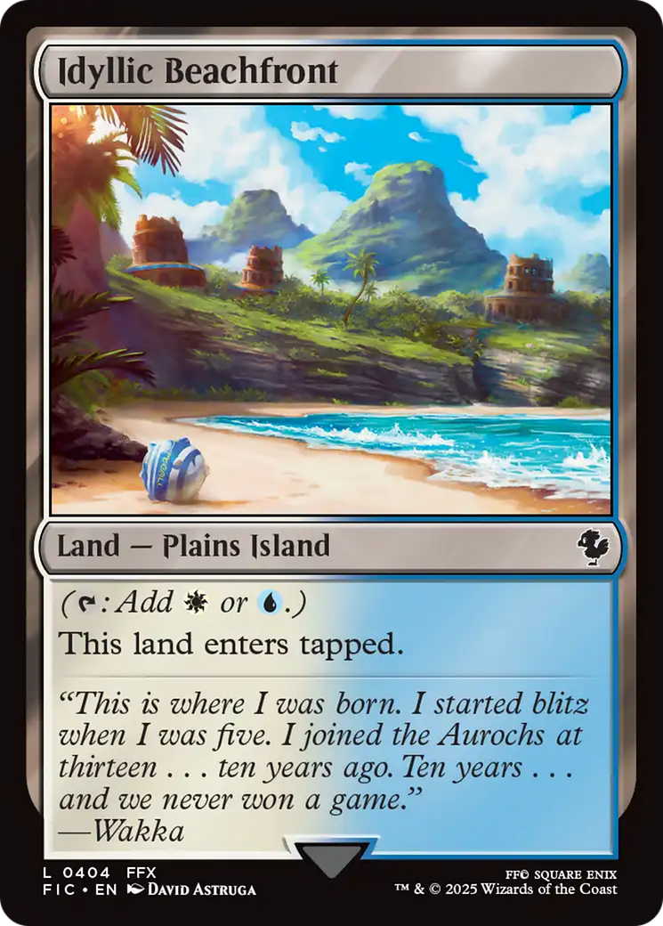 Idyllic Beachfront [FINAL FANTASY Commander] | Empire Gaming NC