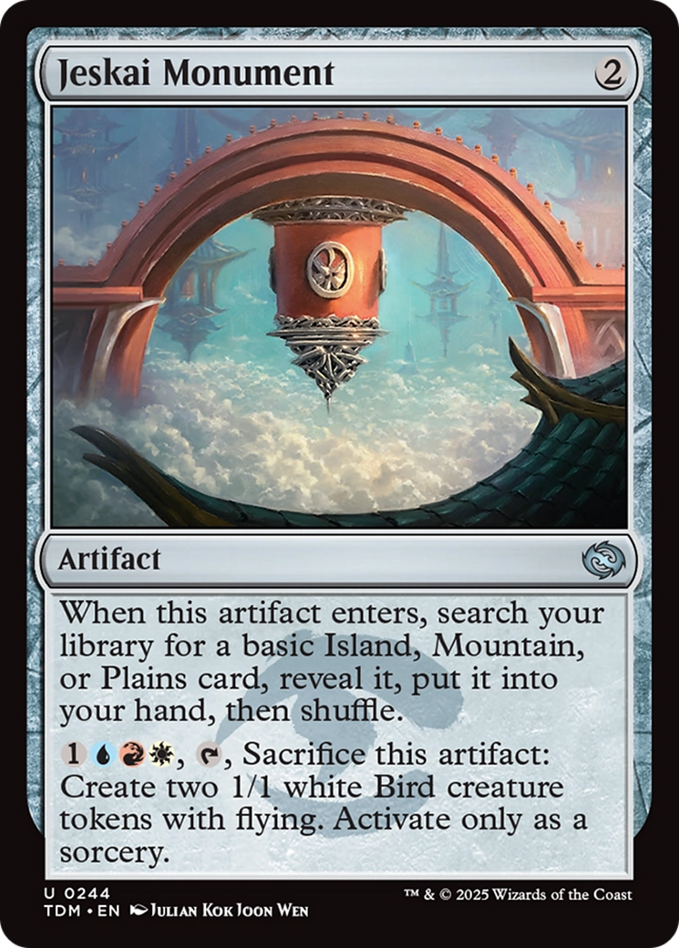 Jeskai Monument [Tarkir: Dragonstorm] | Empire Gaming NC