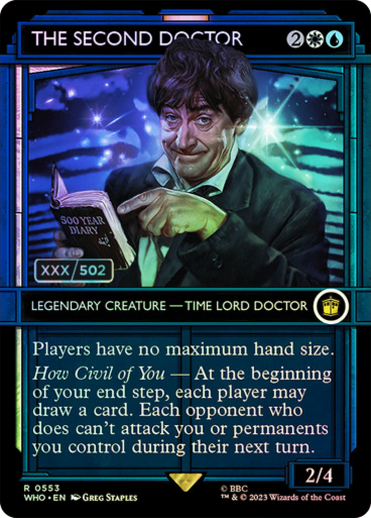 The Second Doctor (Serial Numbered) [Doctor Who] | Empire Gaming NC