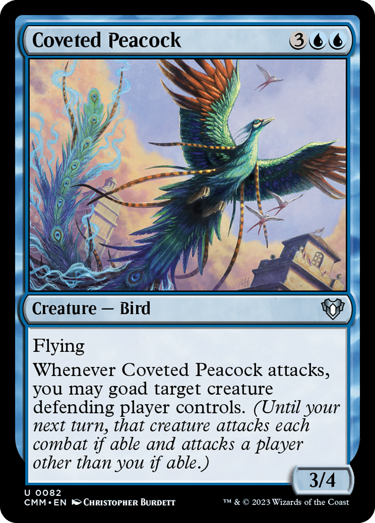 Coveted Peacock [Commander Masters] | Empire Gaming NC