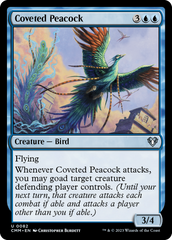 Coveted Peacock [Commander Masters] | Empire Gaming NC