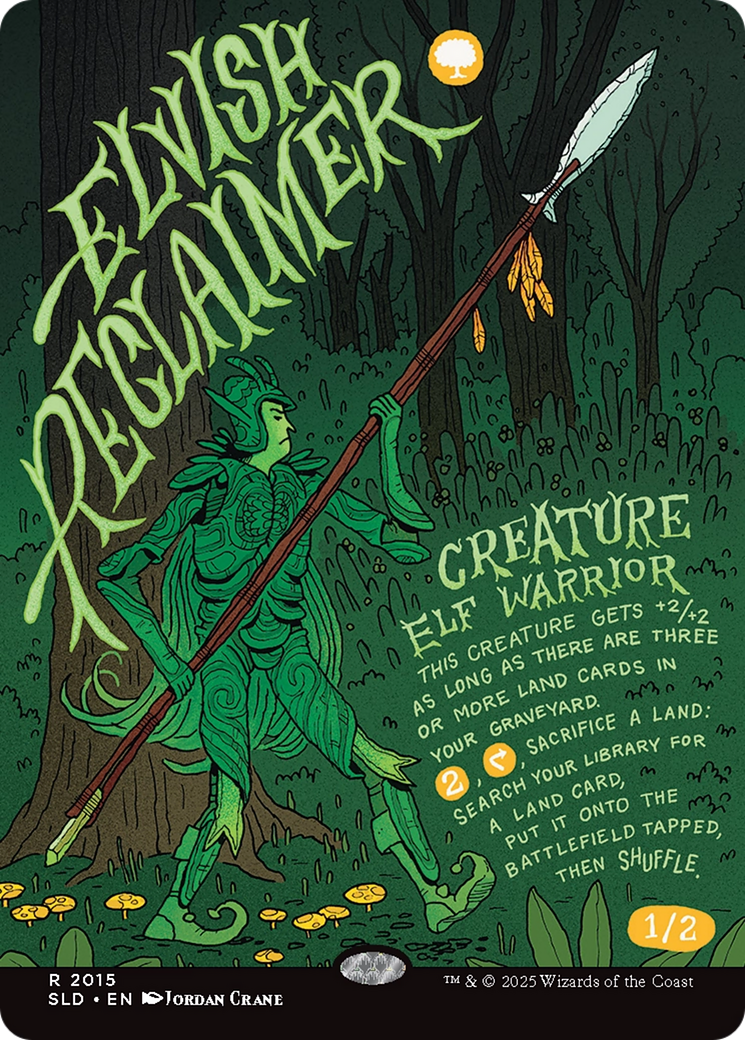 Elvish Reclaimer [Secret Lair Drop Series] | Empire Gaming NC