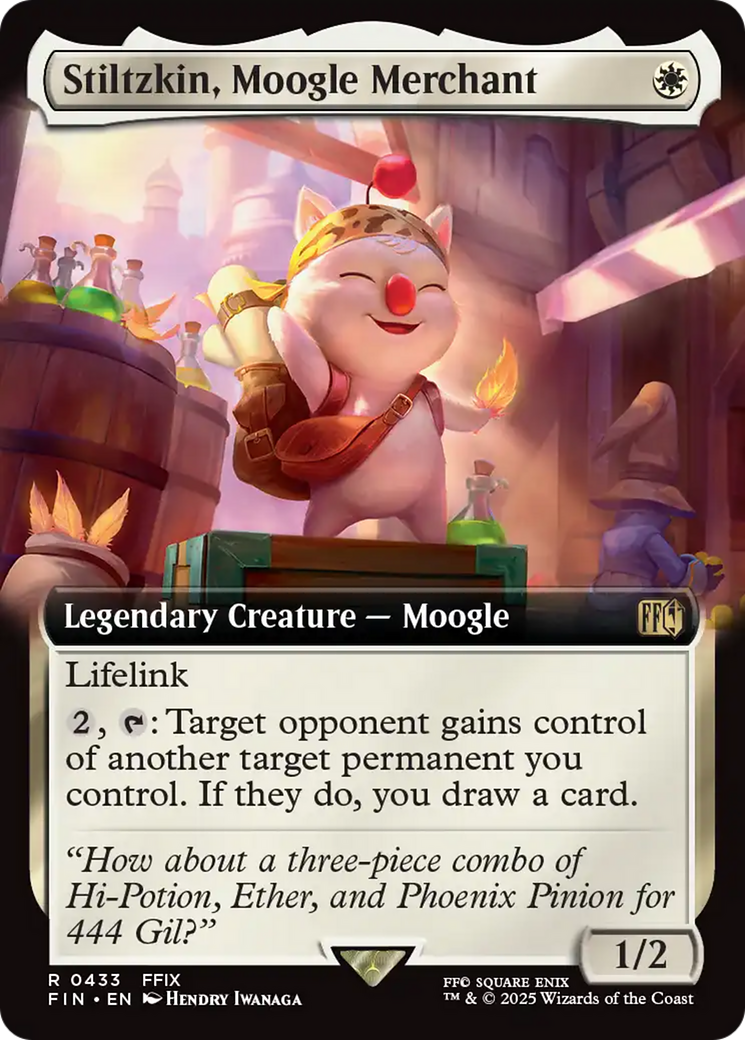Stiltzkin, Moogle Merchant (Extended Art) [FINAL FANTASY] | Empire Gaming NC