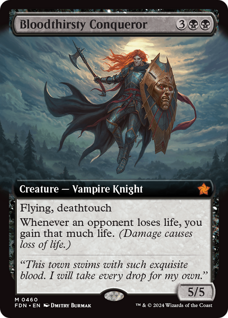 Bloodthirsty Conqueror (Extended Art) [Foundations] | Empire Gaming NC