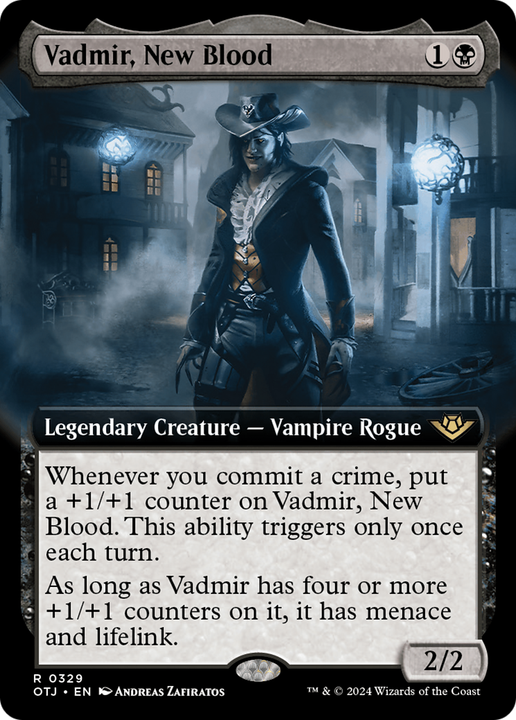 Vadmir, New Blood (Extended Art) [Outlaws of Thunder Junction] | Empire Gaming NC