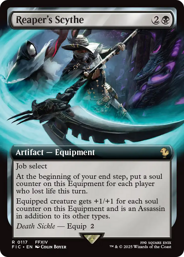 Reaper's Scythe (Extended Art) [FINAL FANTASY Commander] | Empire Gaming NC