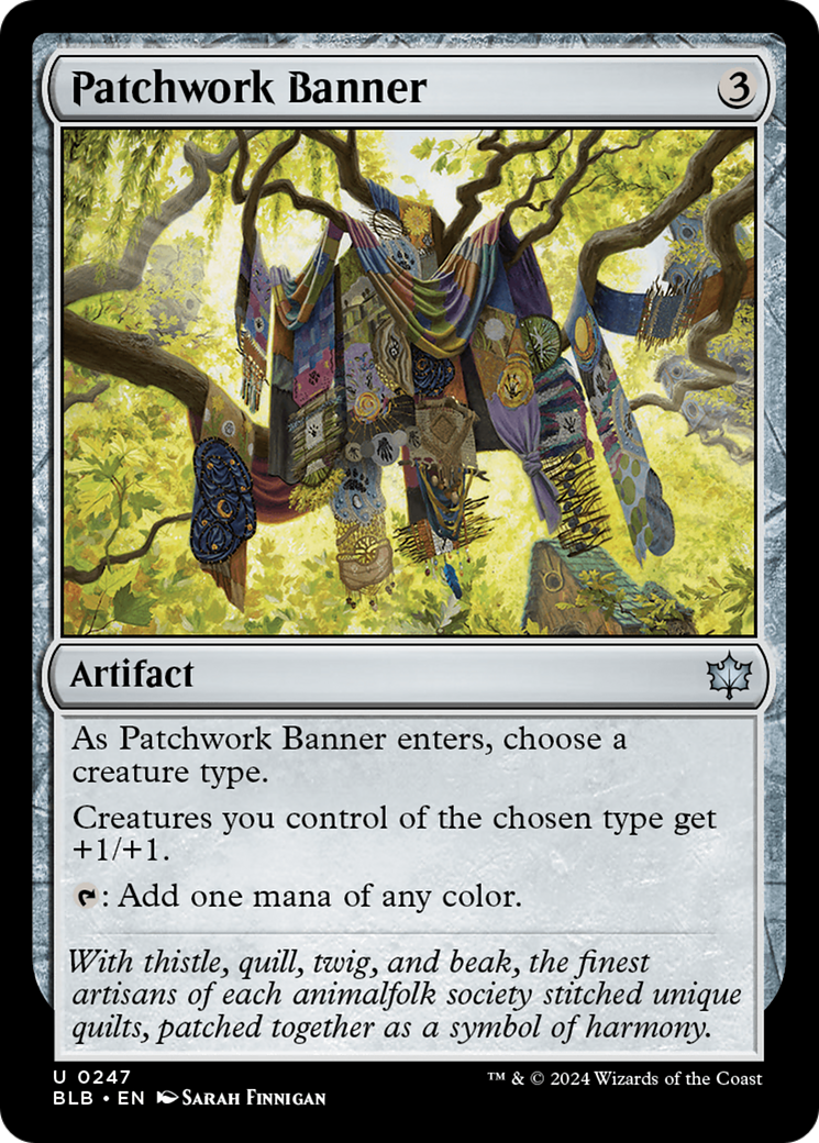 Patchwork Banner [Bloomburrow] | Empire Gaming NC