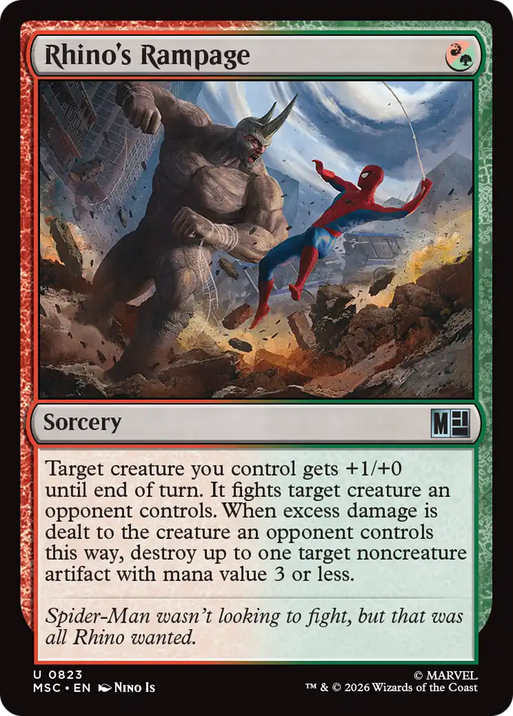 Rhino's Rampage [Marvel Super Heroes Commander] | Empire Gaming NC