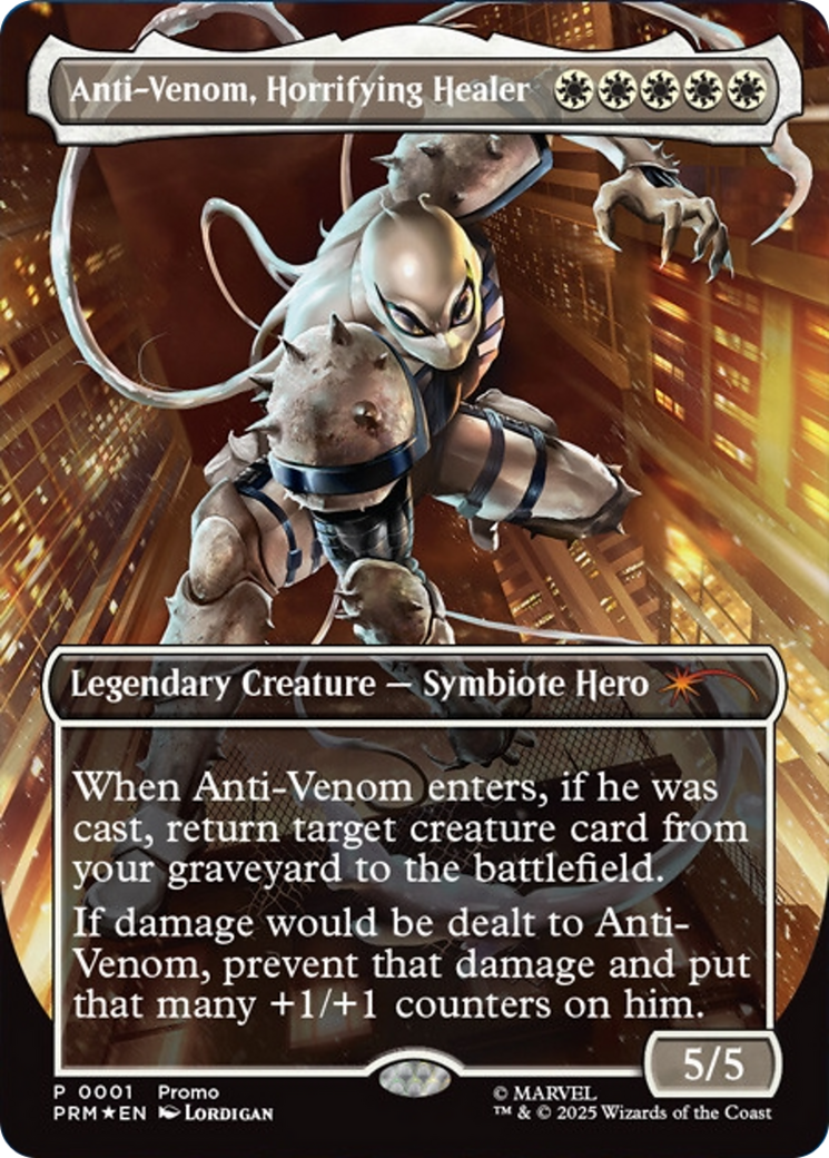 Anti-Venom, Horrifying Healer (Borderless) [Media Promos] | Empire Gaming NC