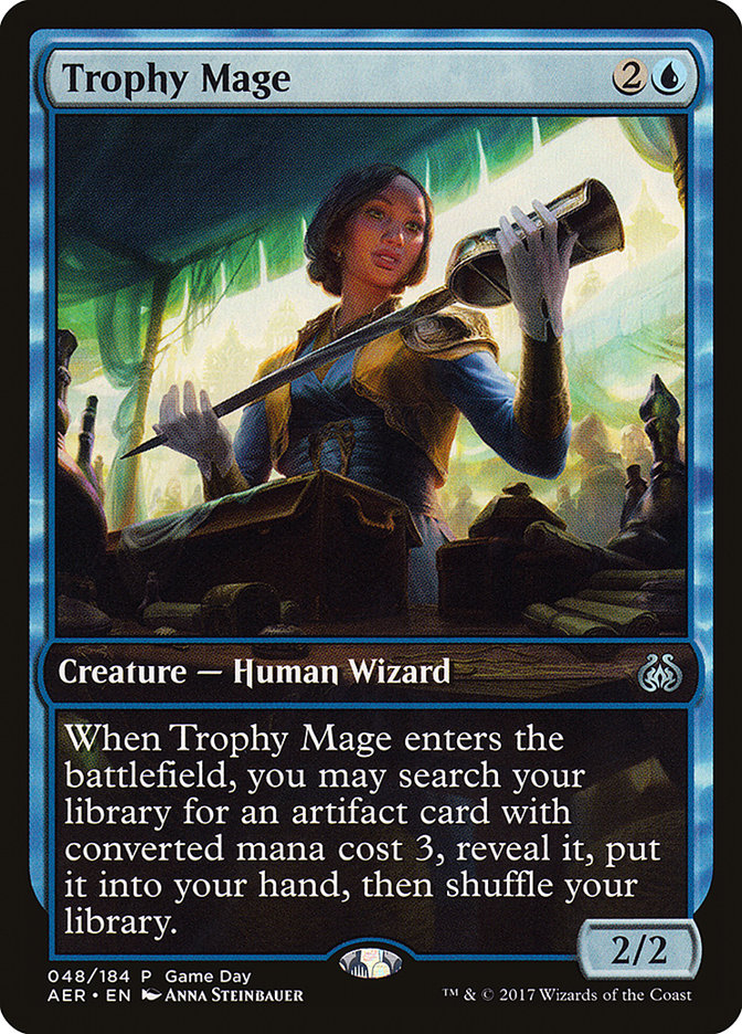 Trophy Mage (Game Day) [Aether Revolt Promos] | Empire Gaming NC