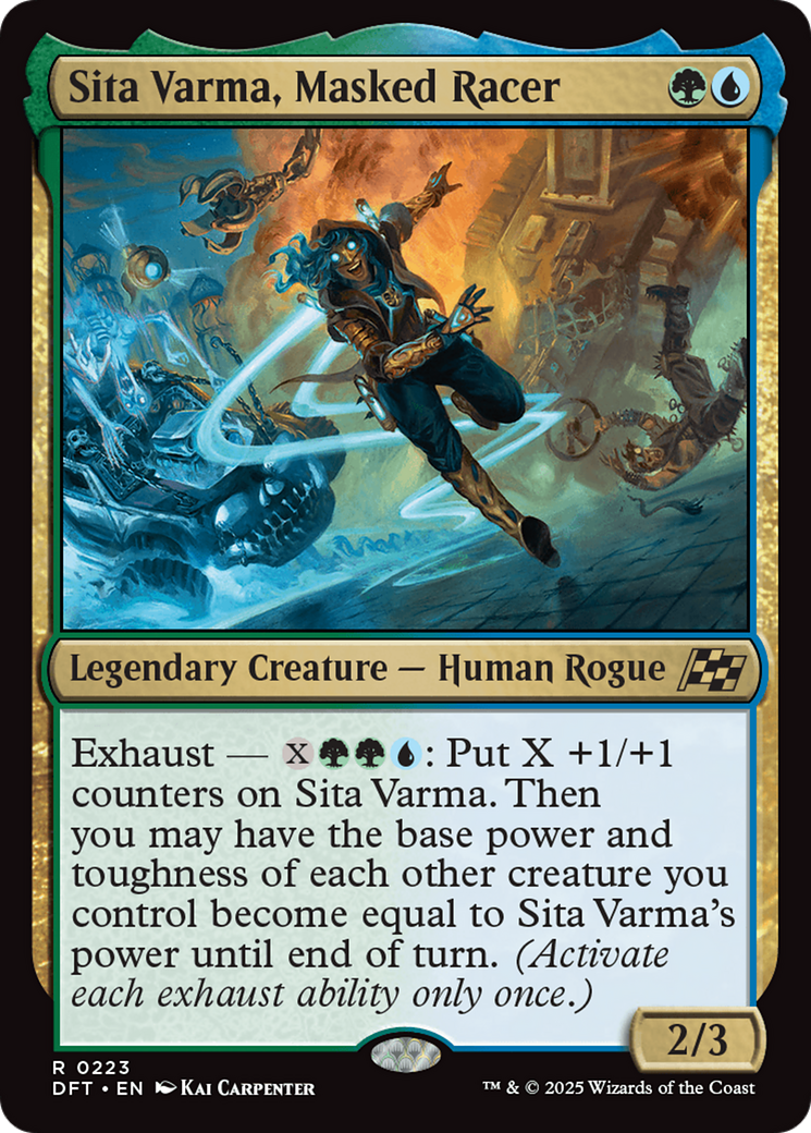 Sita Varma, Masked Racer [Aetherdrift] | Empire Gaming NC