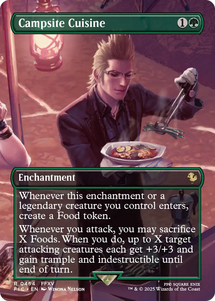 Campsite Cuisine (Borderless) [FINAL FANTASY Commander] | Empire Gaming NC