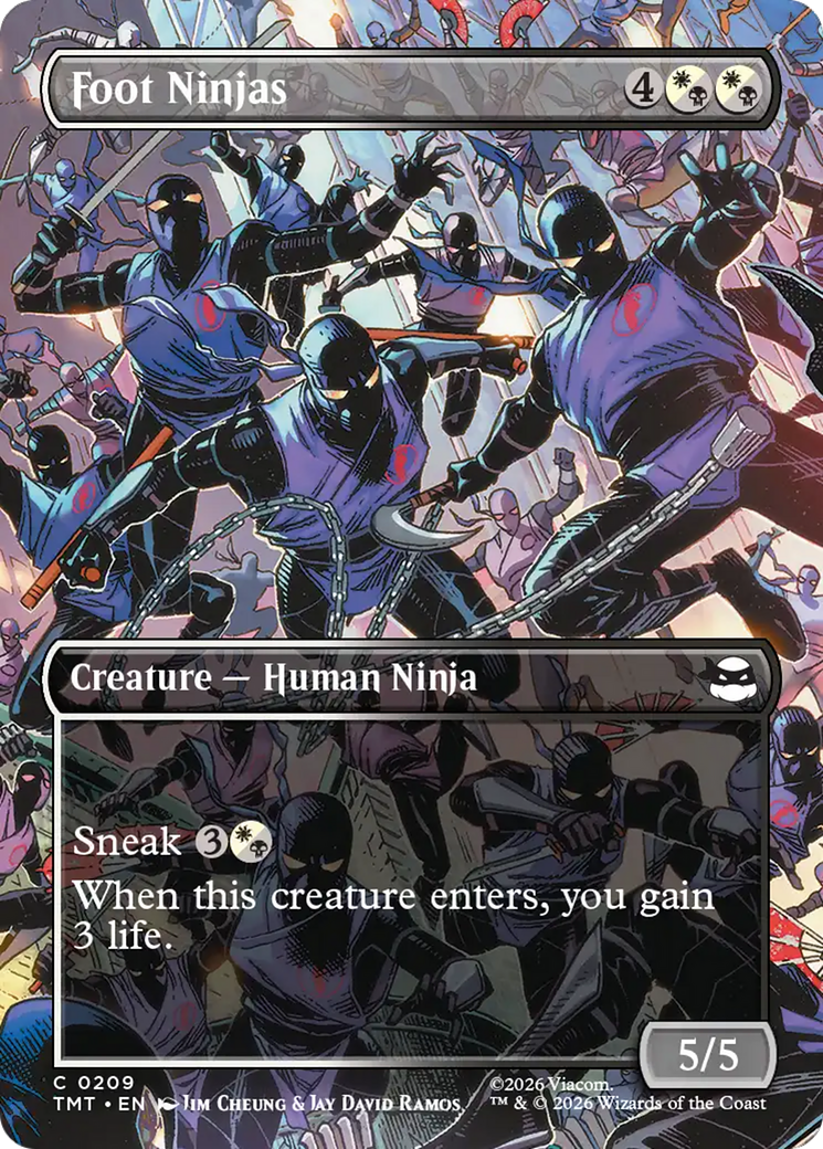 Foot Ninjas (Borderless) [Teenage Mutant Ninja Turtles] | Empire Gaming NC