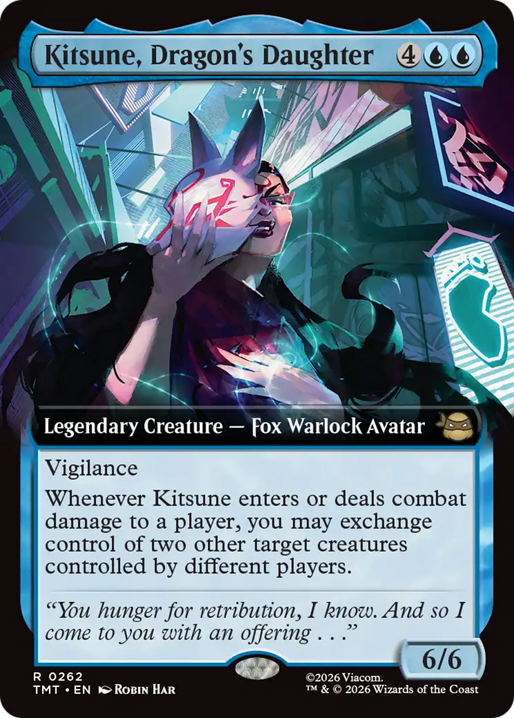 Kitsune, Dragon's Daughter (Extended Art) [Teenage Mutant Ninja Turtles] | Empire Gaming NC