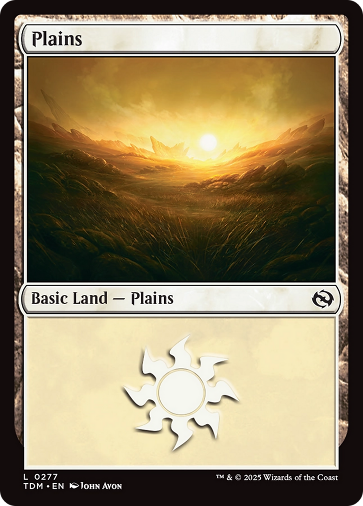 Plains (0277) [Tarkir: Dragonstorm] | Empire Gaming NC